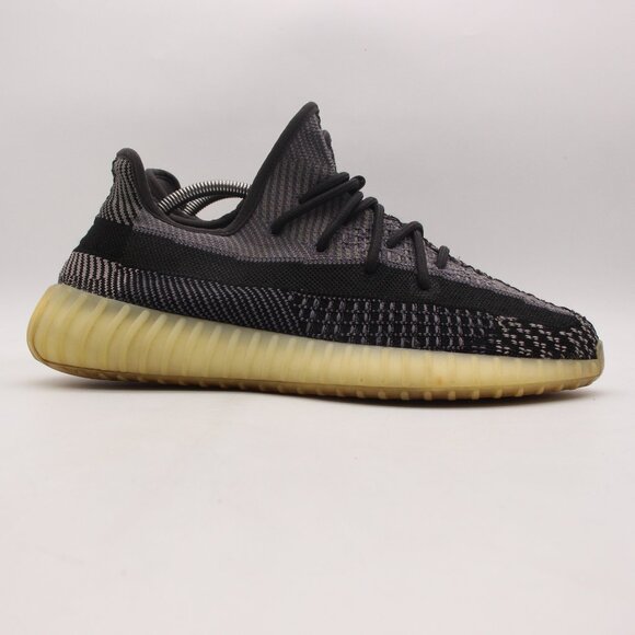 Adidas Yeezy Boost 350 V2 Men's US 11 Low Carbon FZ5000 Primeknit Black Gray